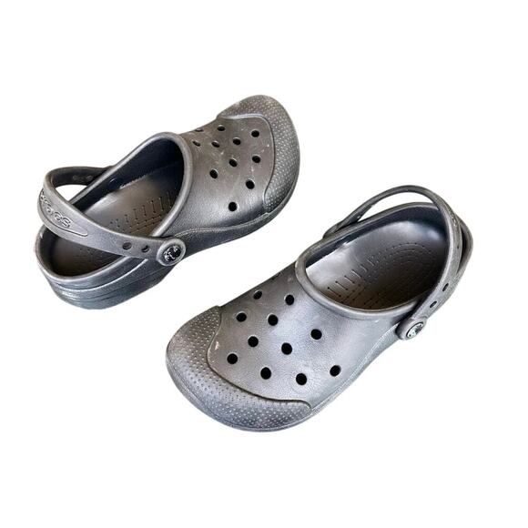 Crocs Unisex Classic Clogs‎ Size M 6 W 8 Black Sandals - Picture 1 of 13